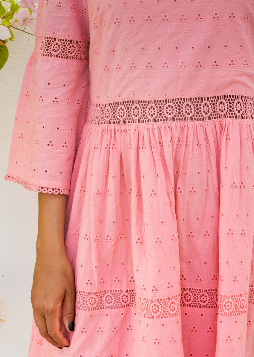 Siesta Dress - Sweet Pink