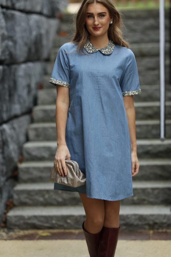 Bluebell Shine - Light Denim