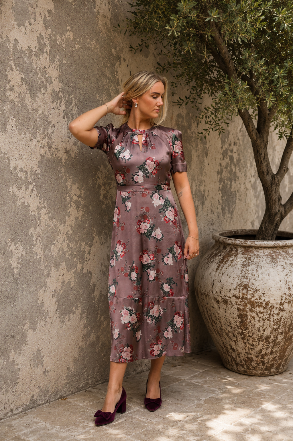 Samira Dress – Velvet Roast