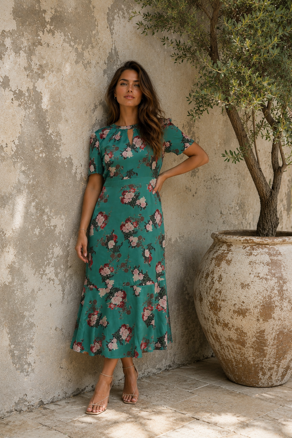 Samira Dress – Moroccan Mint